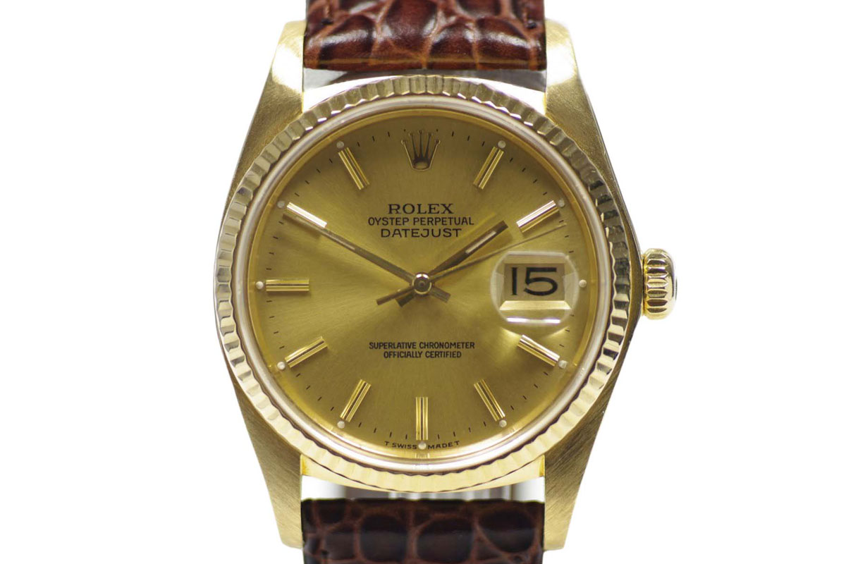 Rolex Gold Date Just 16018