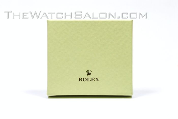 rolex green purse wallet boxed