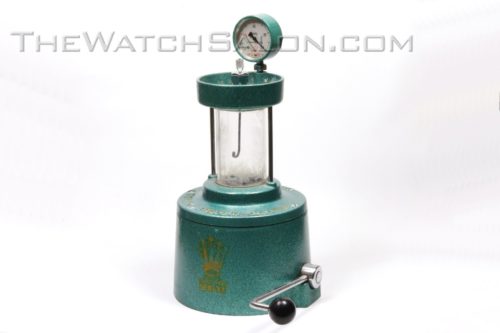 rolex water pressure tester oyster patent 1000